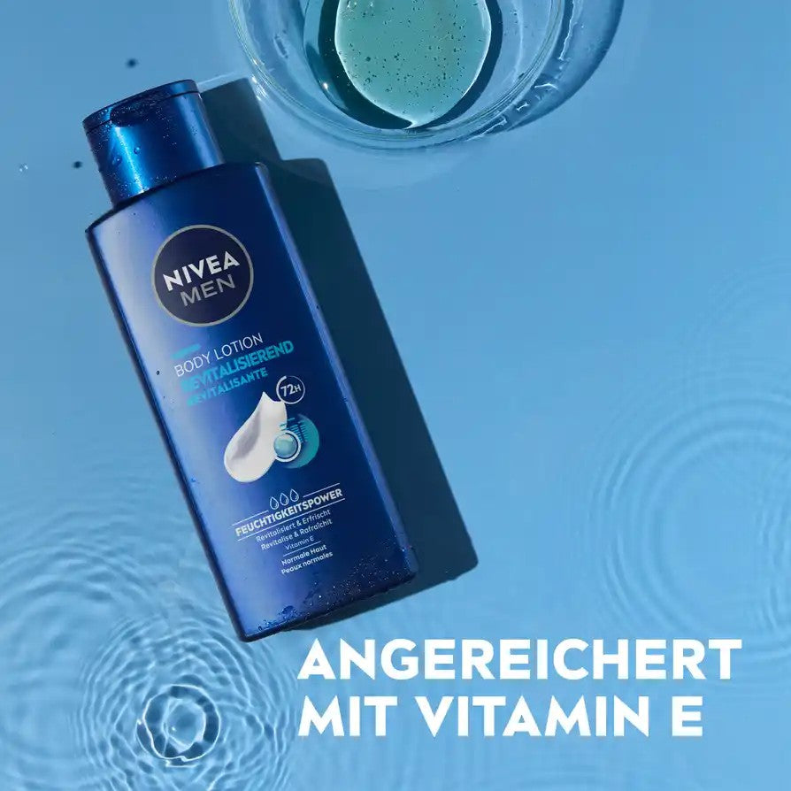 💪 NIVEA MEN Body Lotion Revitalisierend — Lotion corporelle revitalisante