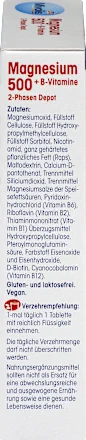 Mivolis Magnésium 500 Vitamines B Comprimés