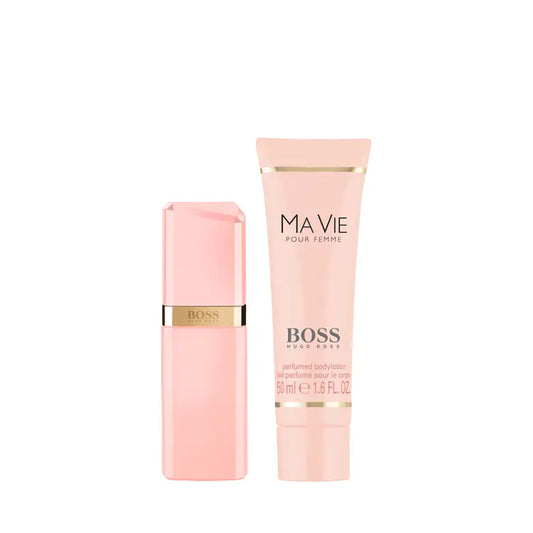 Coffret Parfum BOSS Ma Vie Eau de Parfum SILLAGE FLORAL ET BOISÉ • DUO CADEAU ÉLÉGANT • AUTHENTICITÉ ALLEMANDE GARANTIE