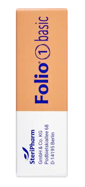 🌸 Folio Basic 1 – Complément alimentaire grossesse (90 mini-comprimés) Le choix idéal dès le désir de grossesse jusqu'à la fin du 1er trimestre.