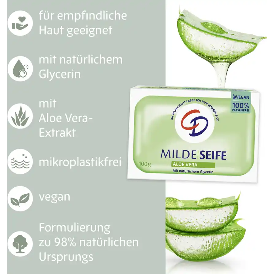 CD Savon Doux Aloe Vera – 100 g