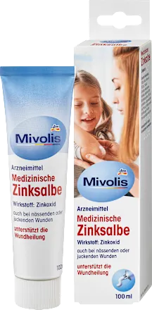 POMMADE AU ZINC MIVOLIS Crème Réparatrice et Cicatrisante • Qualité Allemagne 🇩🇪