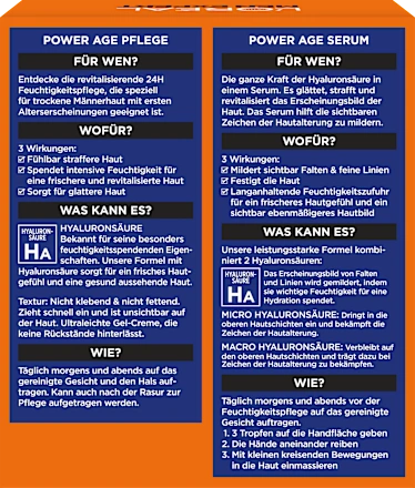 Coffret Cadeau L'Oréal Men Expert Power Age Hyaluronique - Mubina Essence Germany