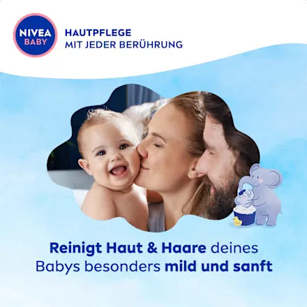 NIVEA BABY Bain et Shampooing De la tête aux pieds (200ml)