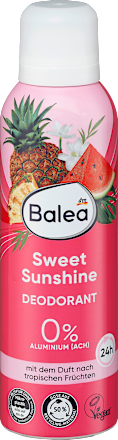Balea Deospray "Sweet Sunshine" Déodorant au Parfum Tropical (150ml)