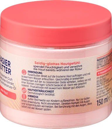 Balea Rasierbutter Tropic Beurre de Rasage Onctueux (200ml)