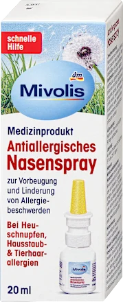 Mivolis Spray Nasal Anti-allergique À l'Azelastine (10 ml)