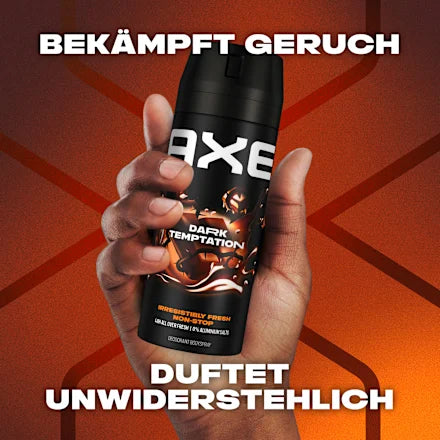 AXE DARK TEMPTATION Protection 48H & Parfum Sensuel (150 ml)