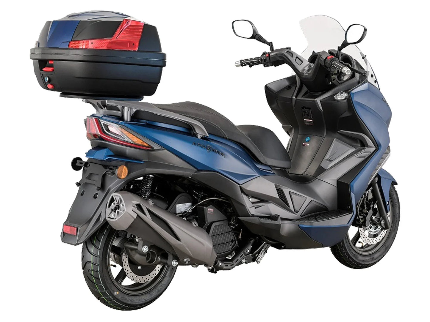 🏍️ Scooter Sport Cruiser 125cc 95 km/h Essence EURO 5 + Topcase (Original Allemagne)