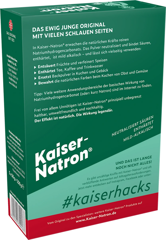 🌿 Kaiser Natron — Poudre multi-usage (5 × 50 g)