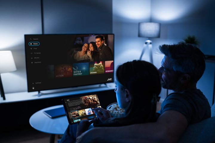 đș JVC LTâVUQ3455 QLED TiVo Smart TV 4K UHD â TĂ©lĂ©viseur intelligent haute performanc