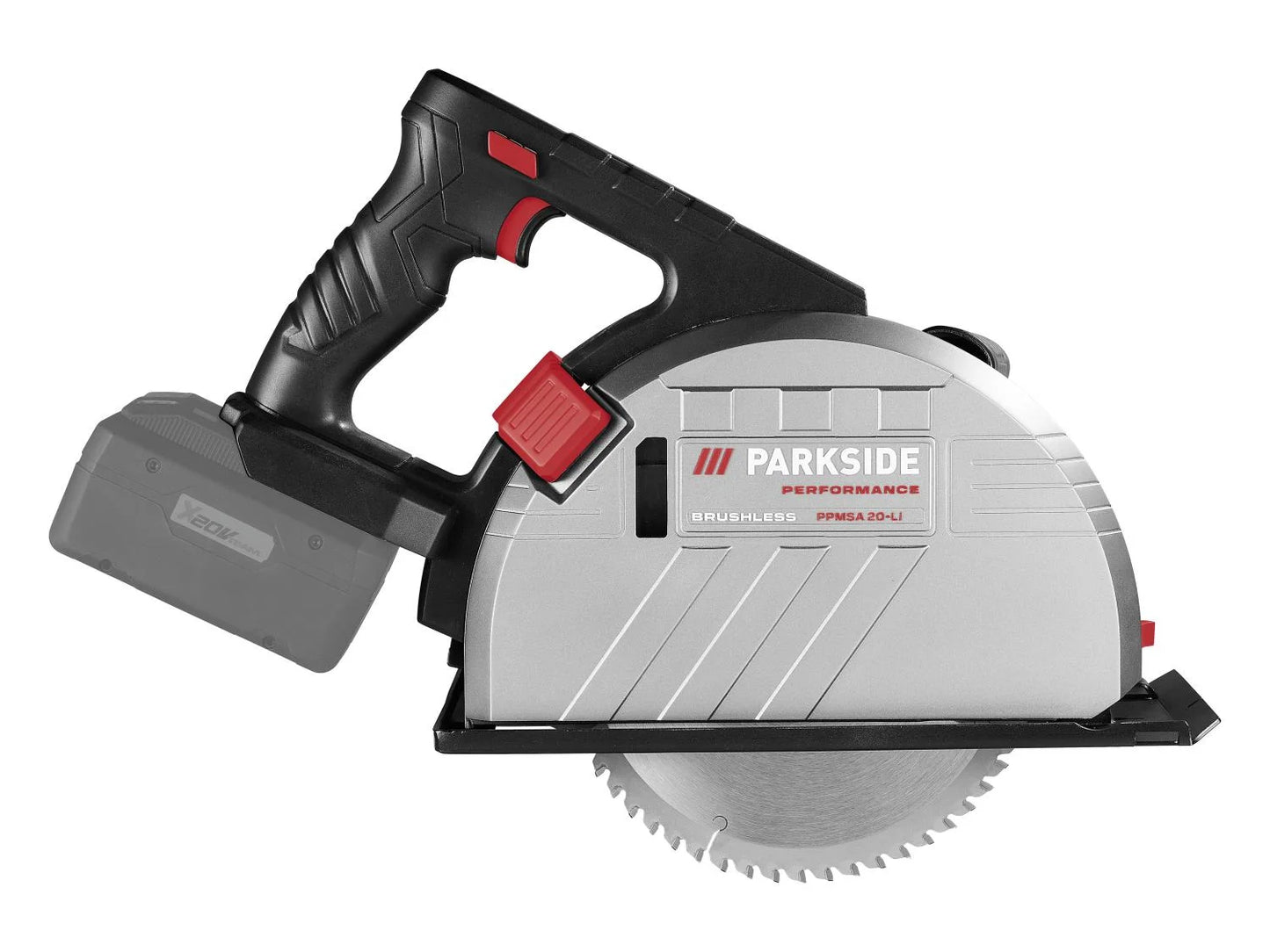 ⚙️ PARKSIDE PERFORMANCE® 20 V Scie circulaire à métaux sans fil — Modèle PPMSA 20‑Li A1
