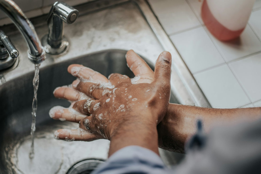 Lavage des mains au savon