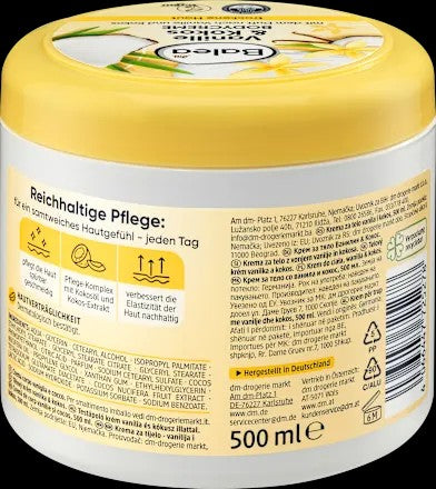 Crème Corps Vanille & Noix de Coco