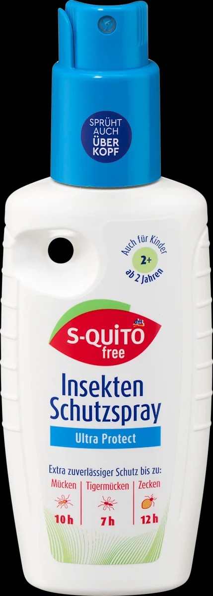 S-QUiTO free Spray Ultra Protect 100 ml