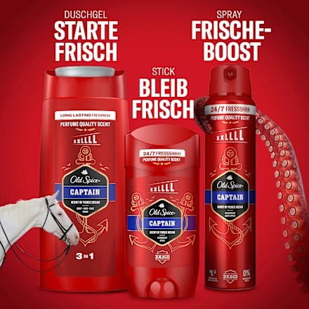 Old Spice Captain Déodorant Stick 50ml
