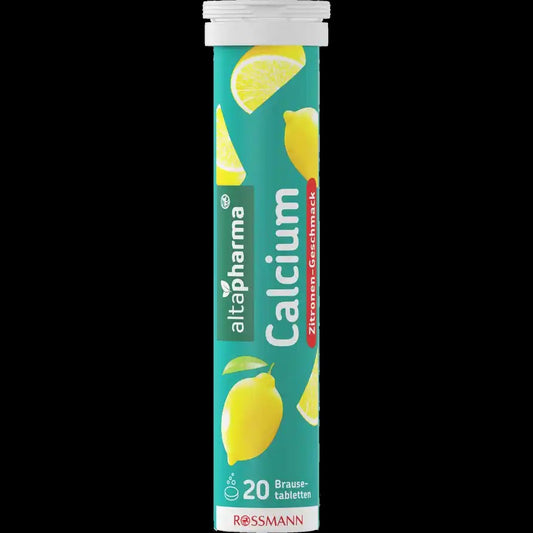 🍋 Tablettes effervescentes Calcium — goût citron
