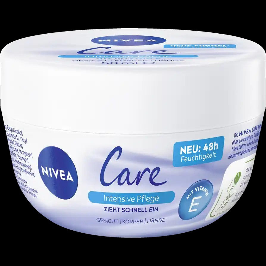 🧴 NIVEA Care Intensive Crème — Soin intensif 48 h