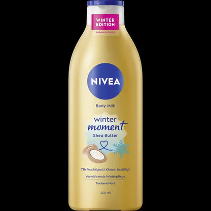 🌿 NIVEA Winter Moment Body Milk — Beurre de Karité 400 ml