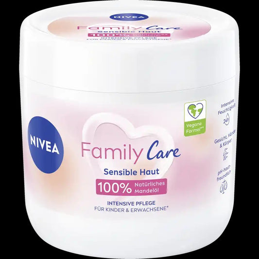 🌿 NIVEA Family Care Crème — Soin au quotidien pour toute la famille