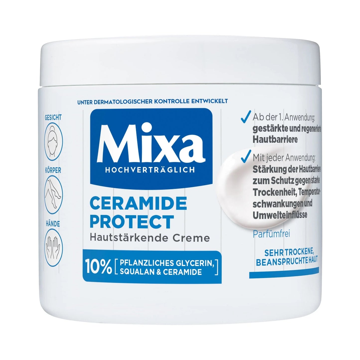 🧴 Crème Ceramide Protect Mixa — 75 ml