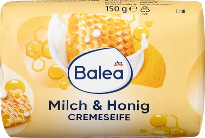 Savon Crème au Lait et au Miel Balea — 100 g