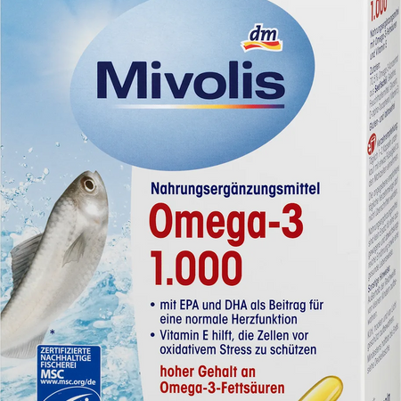 Mivolis Omega-3 1000 60 Capsules
