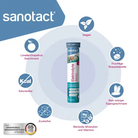 💧 Sanotact Électrolytes Activ — 20 comprimés effervescents