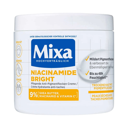 ✨ Mixa Niacinamide Bright — Crème Nourrissante Anti-Taches Pigmentaires