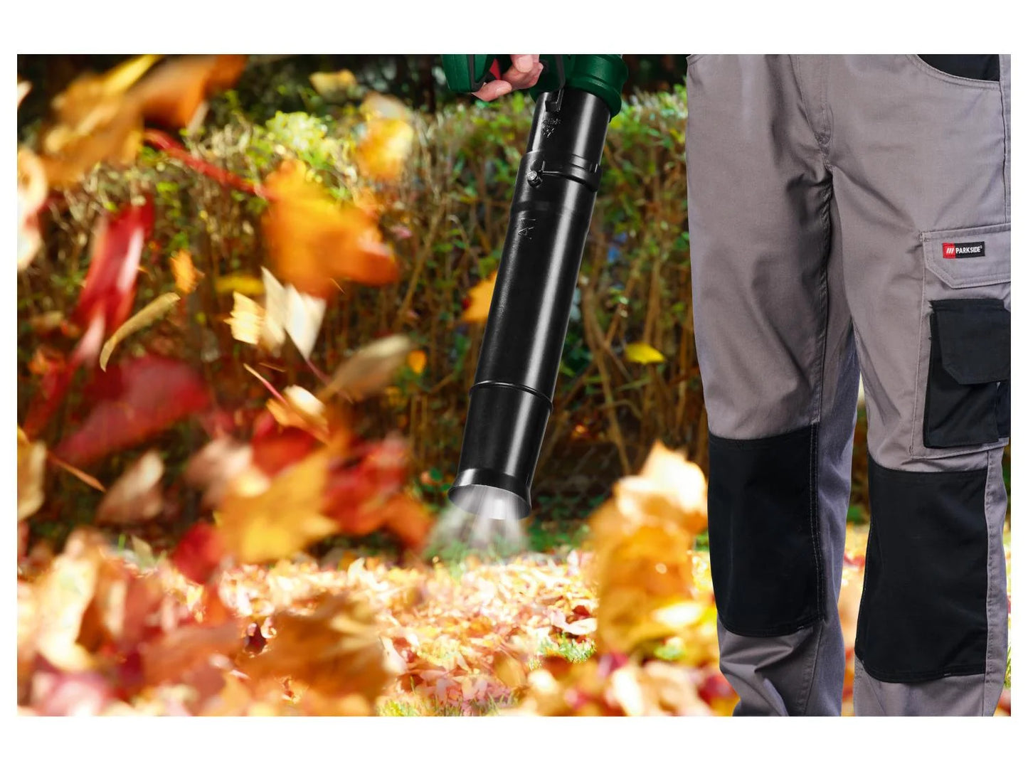 Souffleur à Turbine Sans Fil Parkside PERFORMANCE 40 V – Kit Complet avec 2 Batteries 4 Ah + Chargeur Rapide