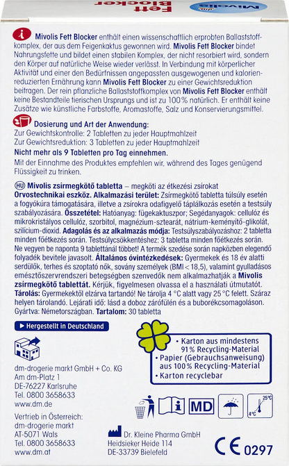 💊 Mivolis Fat Blocker — 30 comprimés