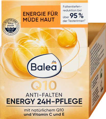 Crème Visage Q10 Anti-Rides Energy – Soin 24h