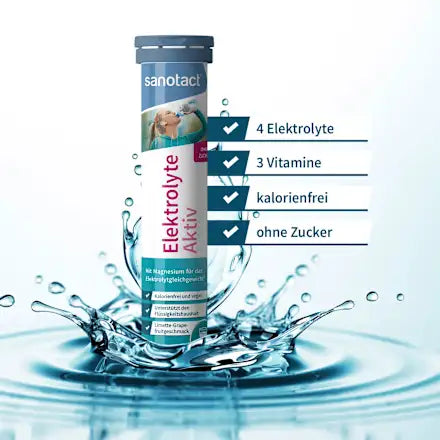 💧 Sanotact Électrolytes Activ — 20 comprimés effervescents