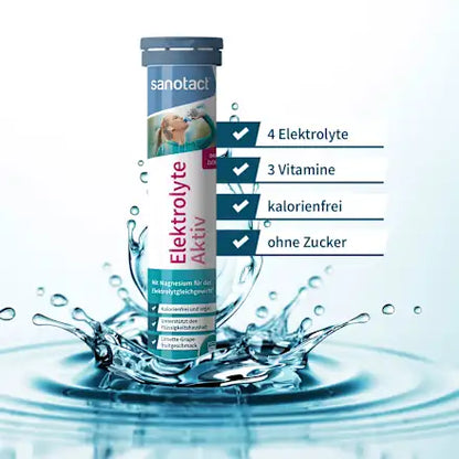 💧 Sanotact Électrolytes Activ — 20 comprimés effervescents