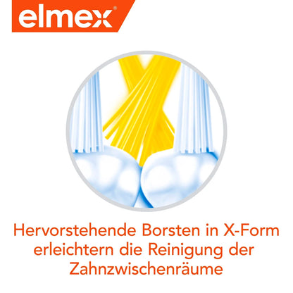 🪥 Pack de 2 brosses à dents Elmex Junior 6-12 ans