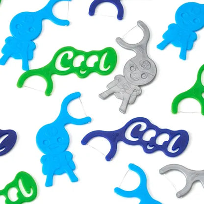 🦷 Bâtonnets de soie dentaire Dontodent Jr — dès 6 ans (32 pcs)