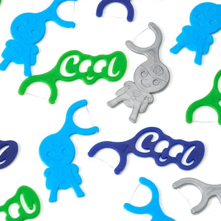 🦷 Bâtonnets de soie dentaire Dontodent Jr — dès 6 ans (32 pcs)