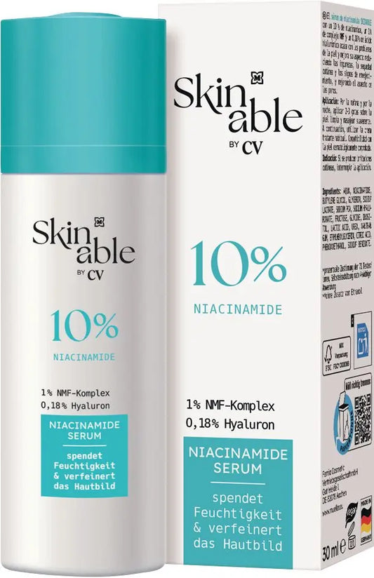 Skinable Niacinamide Serum Soin Correcteur Pore-Refiner et Éclat