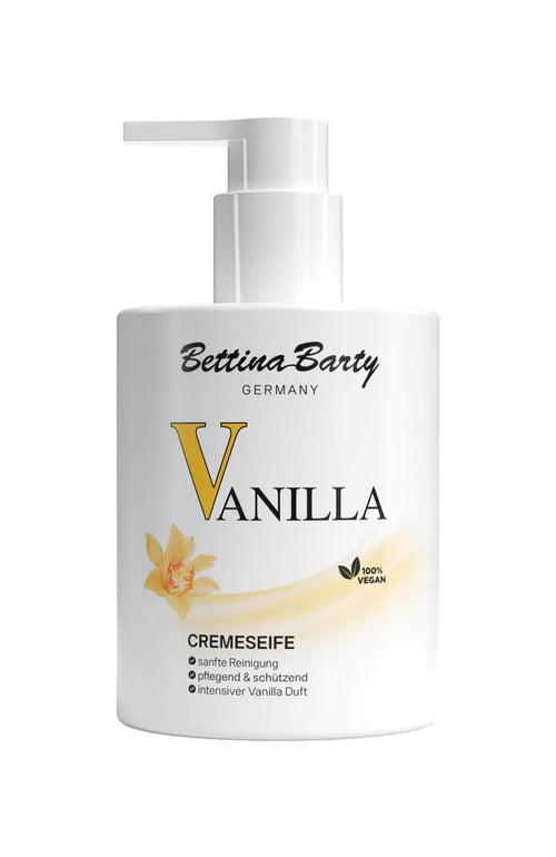 Bettina Barty Savon Crème Liquide Vanilla Lavage Doux et Parfum Iconique