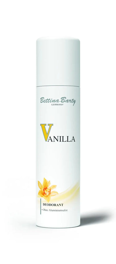 Bettina Barty Déodorant Spray Aerosol Vanilla Protection Efficace et Sillage Envoûtant