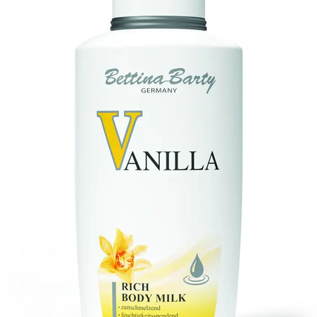 Bettina Barty Lait Corporel Riche Vanilla Soin Nutritif Intense et Sillage Vanillé