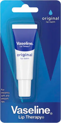 Vaseline Lip Original Tube 10g Soin Protecteur et Hydratation Longue Durée