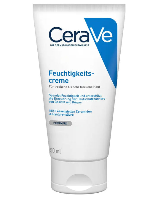 CeraVe Feuchtigkeitscreme Crème Hydratante Visage et Corps aux 3 Céramides