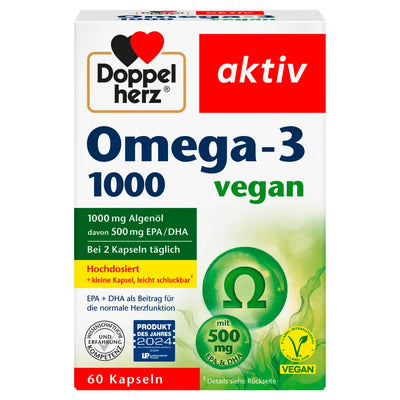 Doppelherz Omega-3 1000 vegan