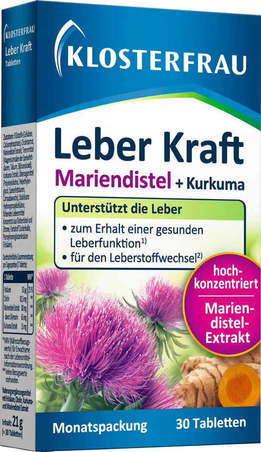 Klosterfrau Leber Kraft Tabletten (Force du Foie)