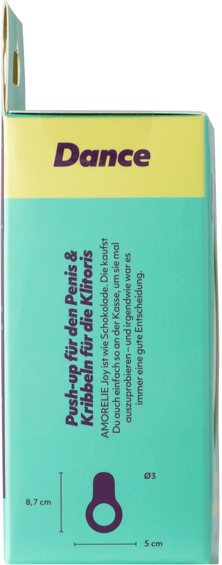 AMORELIE Joy Penisring Dance (Anneau Vibrant)