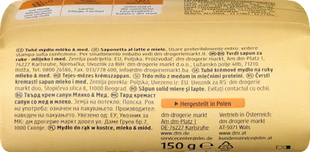Baléa Savon Crème Lait Miel 100g