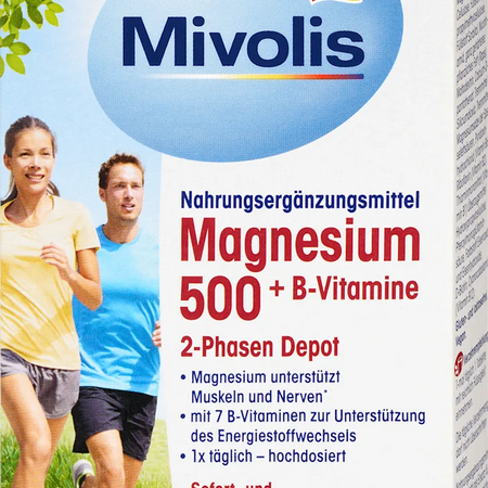 Mivolis Magnésium 500 Vitamines B Comprimés