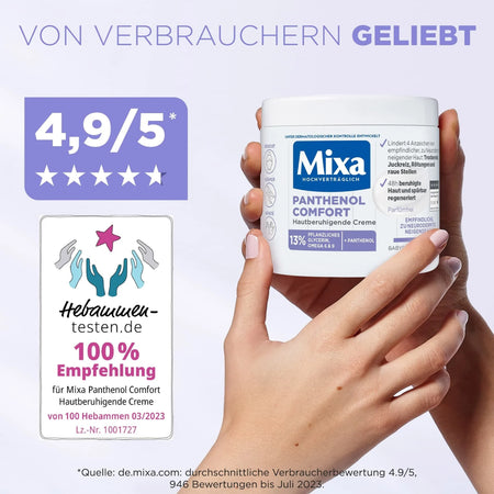 Mixa Crème Panthenol Comfort 75ml – photo 2