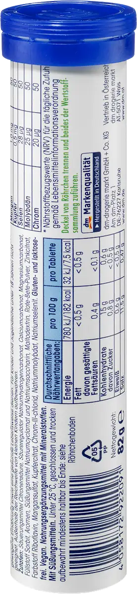 💊 Mivolis Multi-Mineral Effervescent — 20 comprimés